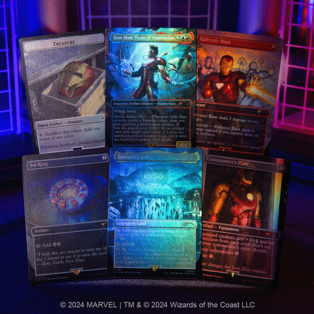 Secret Lair Marvel: Iron Man Foil Edition