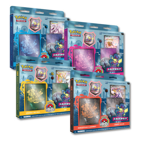 Pokemon World Championship Decks 2022 Set of 4