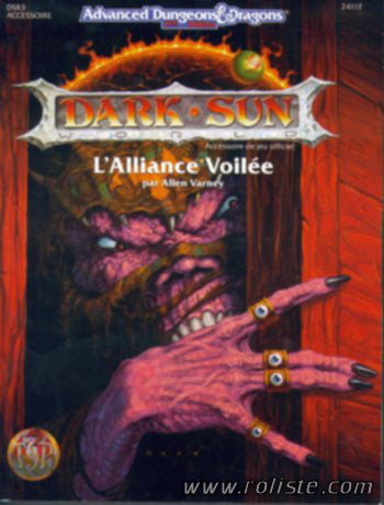 ADVANCED D&D 2ÈME EDITION DARK SUN : L'ALLIANCE VOILÉE (FR)