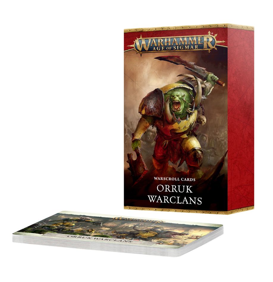 Age of Sigmar: Warscroll Cards: Orruk Warclans (EN)