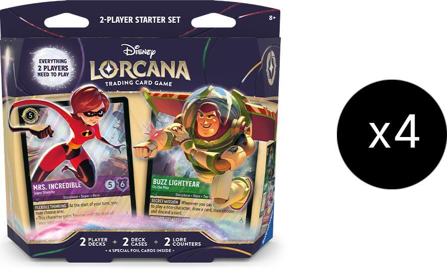 Disney Lorcana Wilds Unknown 2 Player Deck Display