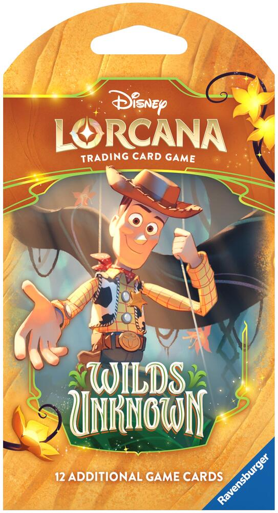 Disney Lorcana Wilds Unknown Sleeved Booster Pack