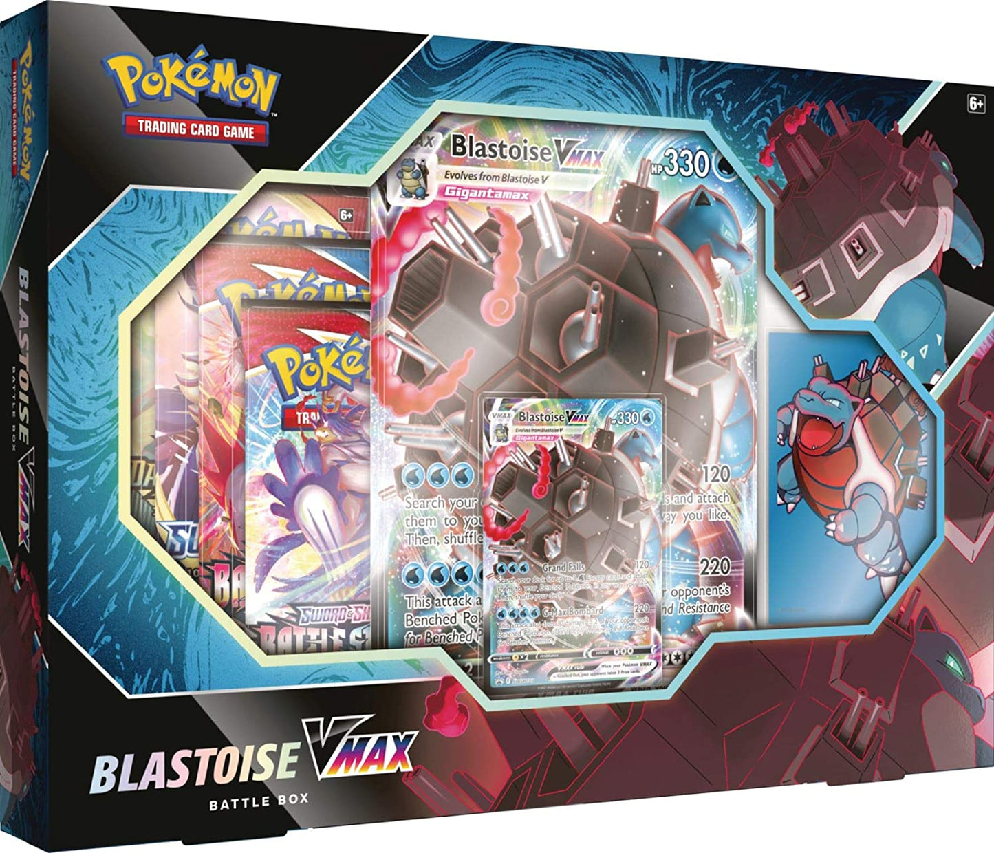 POKEMON V box Blastoise VMAX