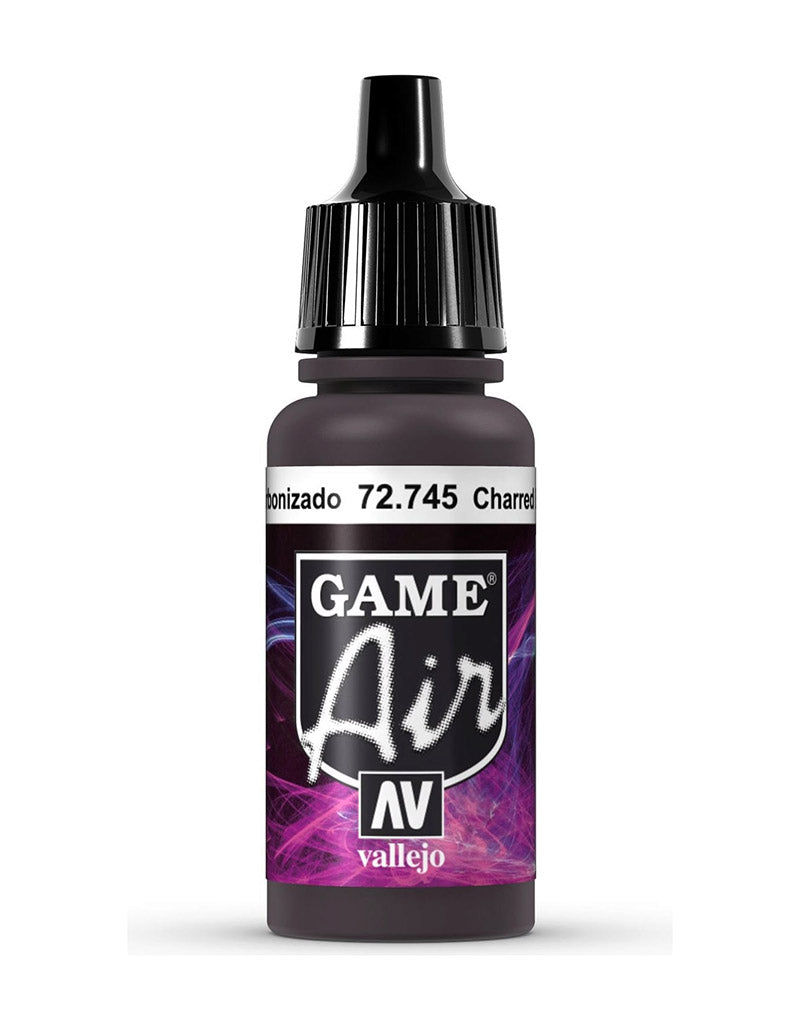 Vallejo Game Air : Charred Brown (17ml)