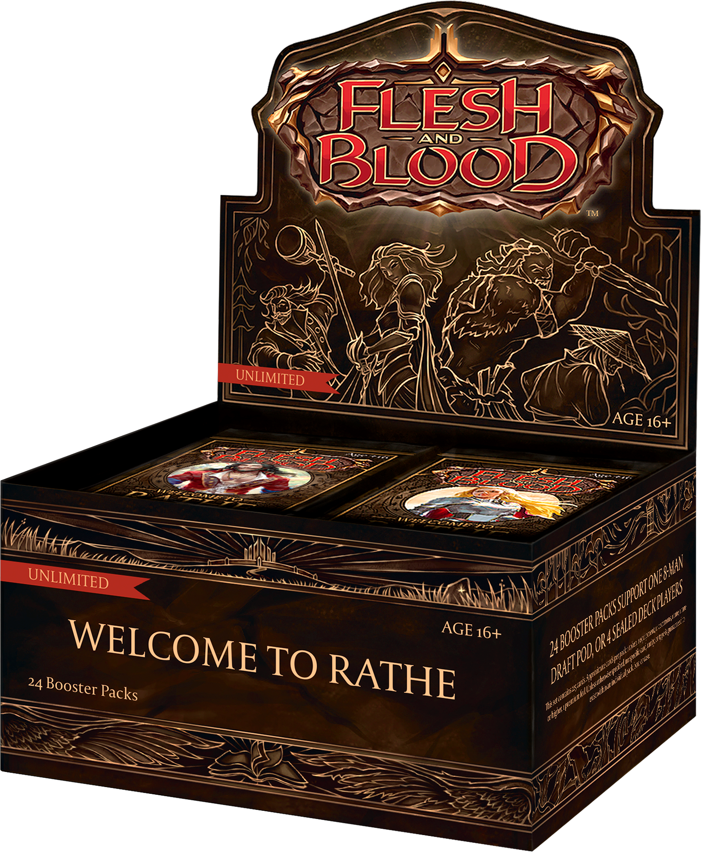 Flesh and Blood Welcome to Rathe Unlimited Booster Box