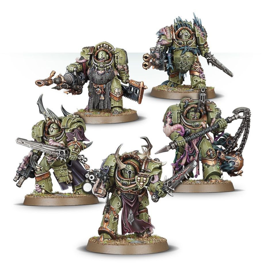 Plague Marines: Blightlord Terminators