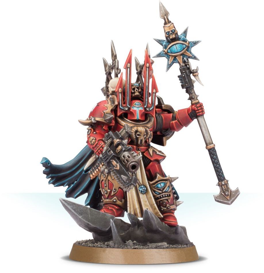 Chaos Space Marines: Sorcerer Lord in Terminator Armour