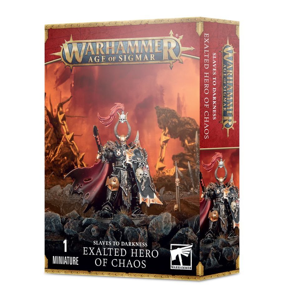 Warhammer : Age of Sigmar - Slaves to Darkness: Exalted Hero of Chaos