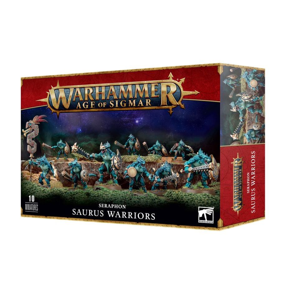 Warhammer : Age of Sigmar - Seraphon: Saurus Warriors