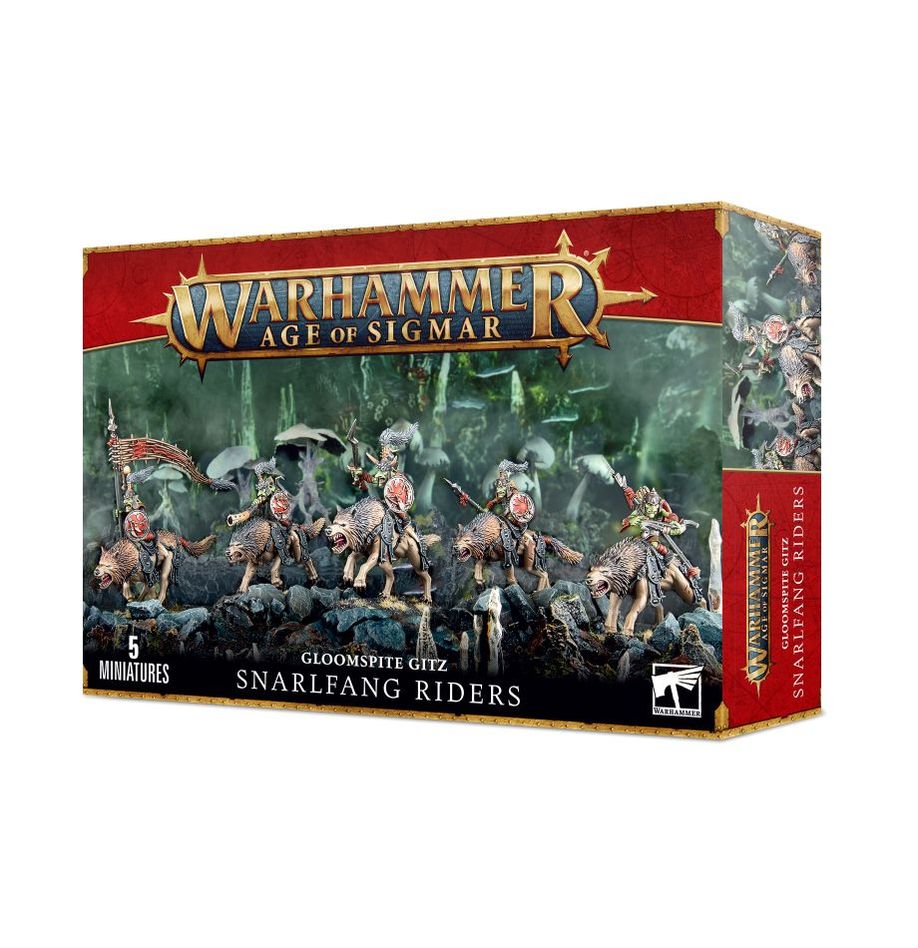Warhammer : Age of Sigmar - Gloomspite Gitz: Snarlfang Riders