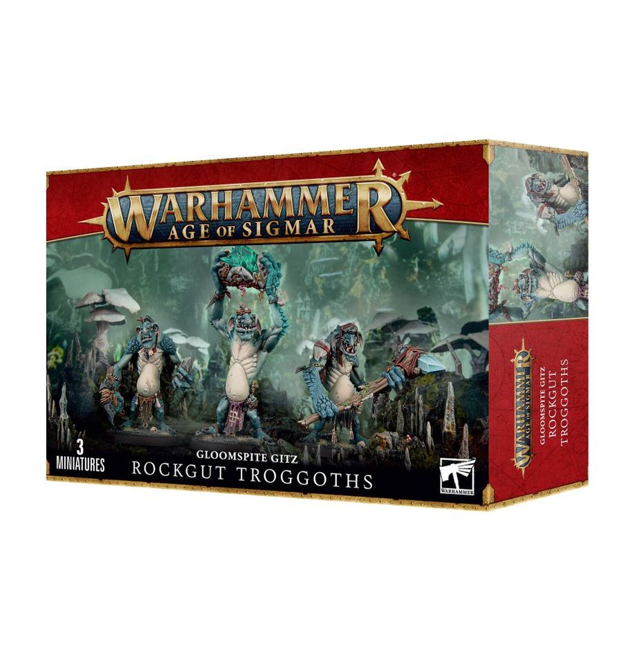 Warhammer : Age of Sigmar - Gloomspite Gitz: Rockgut Troggoths
