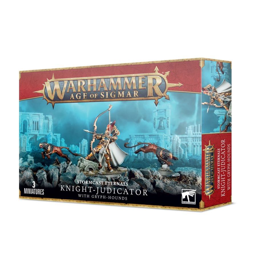 Warhammer : Age of Sigmar - Stormcast Eternals: Knight-Judicator with Gryph-Hounds