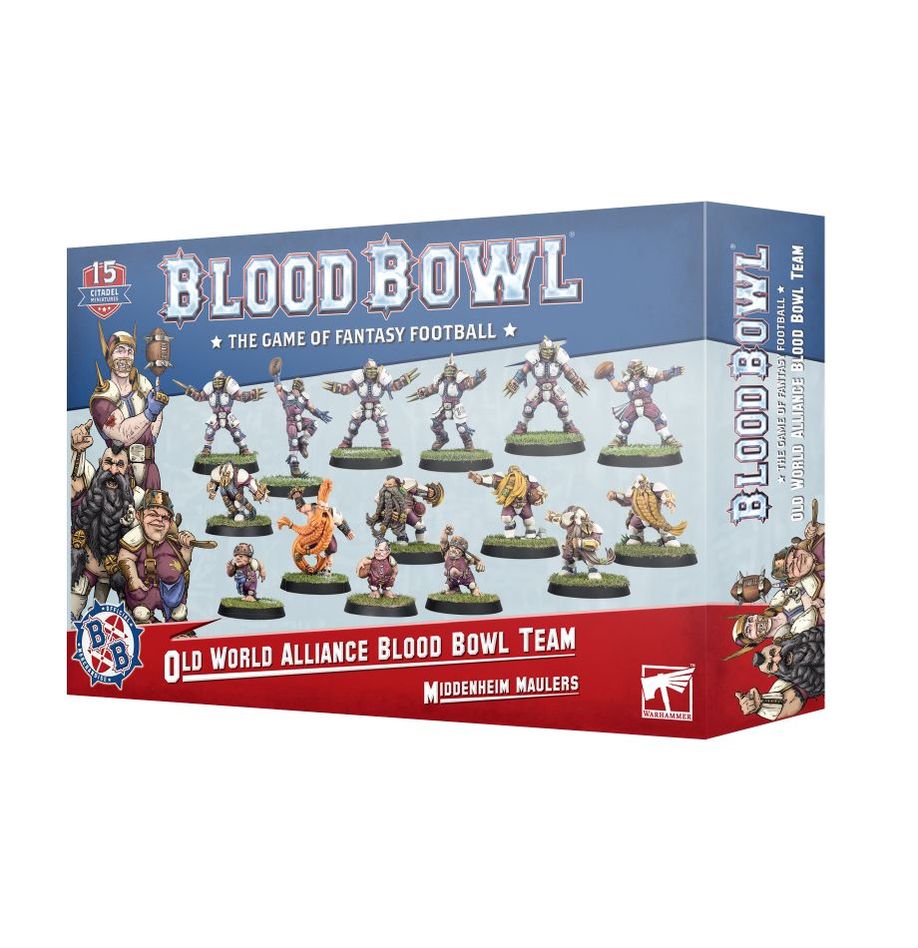 BLOOD BOWL - OLD WORLD ALLIANCE BLOOD BOWL TEAM: THE MIDDENHEIM MAULERS
