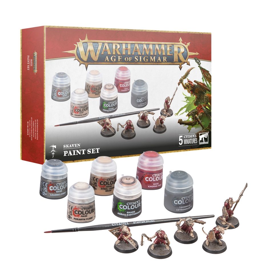 Warhammer : Age of Sigmar - Skaven Paint Set