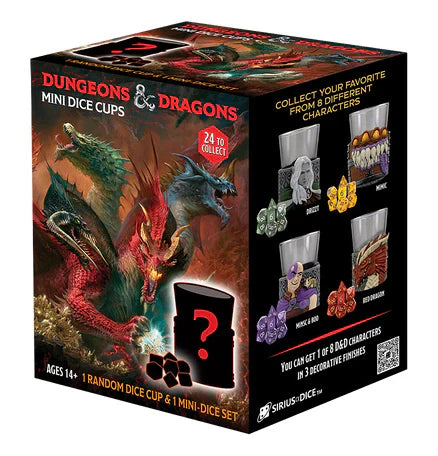 D&D Mini Dice Cups (1ct)