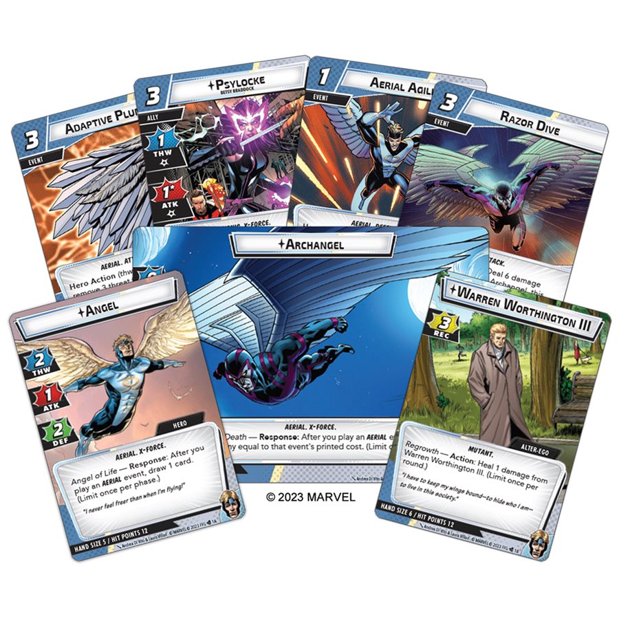Marvel Champions LCG: Angel Hero Pack (FR)