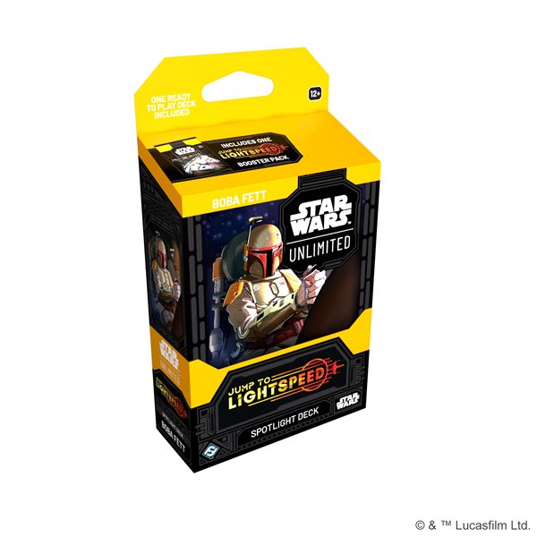 Star Wars: Unlimited: Jump to Lightspeed Spotlight Deck: Boba Fett (EN) (2025-03-14)