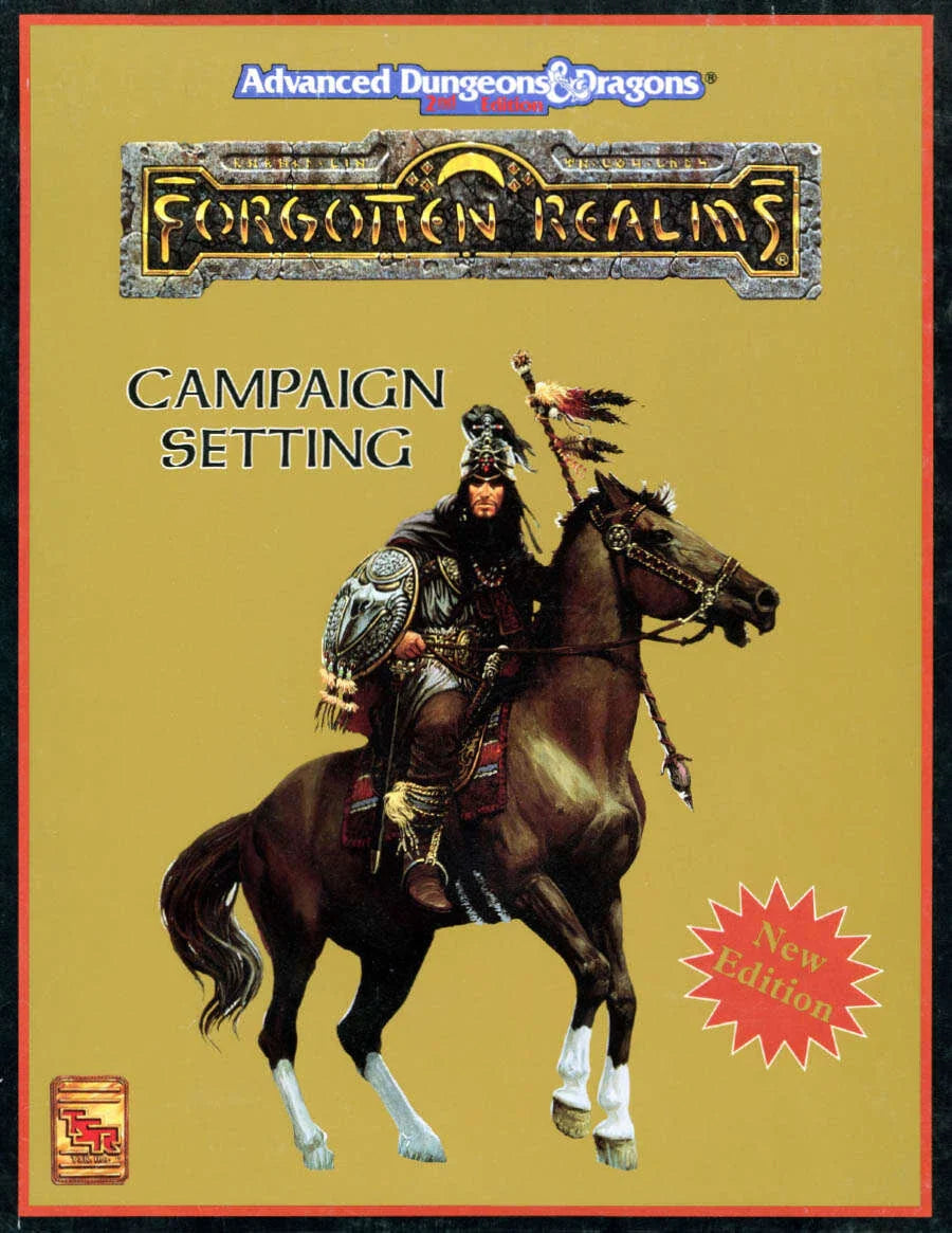 ADVANCED D&D 2ND EDITION FORGOTTEN REALMS CAMPAIGN SETTING (EN)