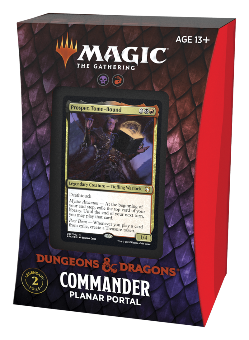 MTG - DUNGEONS & DRAGONS: ADVENTURES IN THE FORGOTTEN REALMS - COMMANDER DECK - PLANAR PORTAL