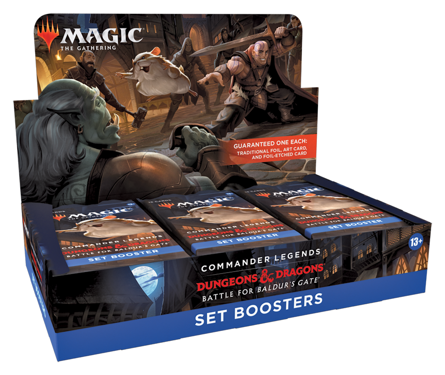 MTG Commander Legends Baldurs Gate Set Booster Box