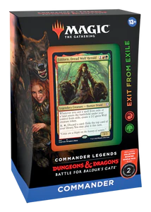 MTG COMMANDER LEGENDS BALDURS GATE: EXIT FROM EXILE COMMANDER (FR)