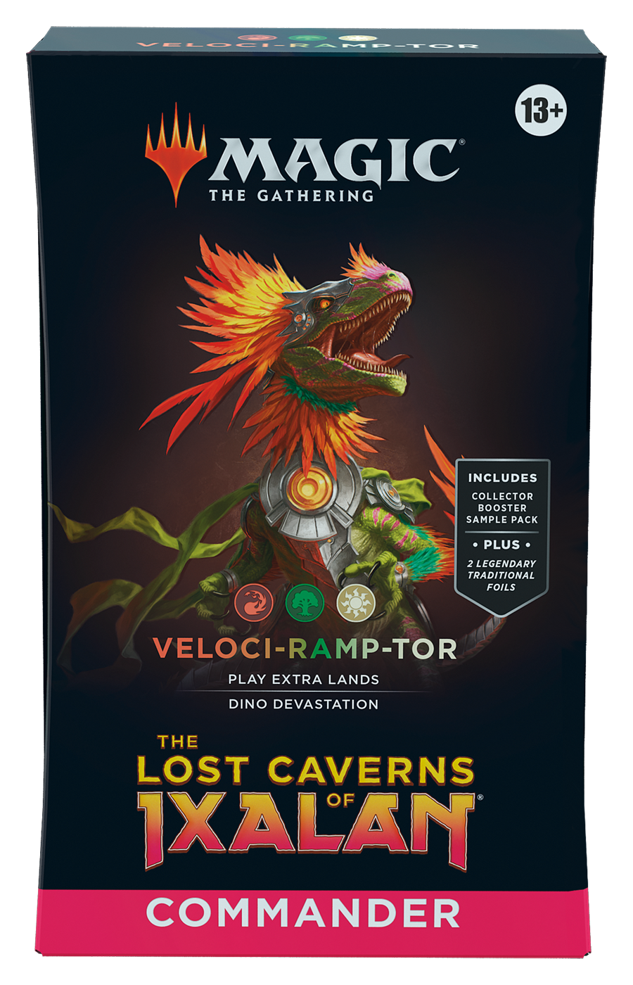 MTG Lost Caverns of Ixalan Commander Veloci-ramp-tor