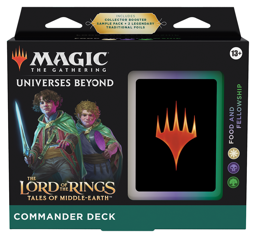 MTG Lord of the Rings Commander Food and Fellowship