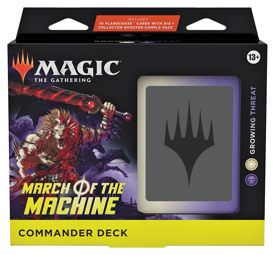 MTG MARCH OF THE MACHINE COMMANDER GROWING THREAT