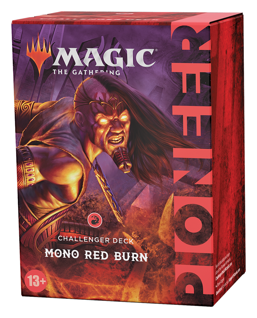 MTG Pioneer Challenger Deck Mono Red Burn