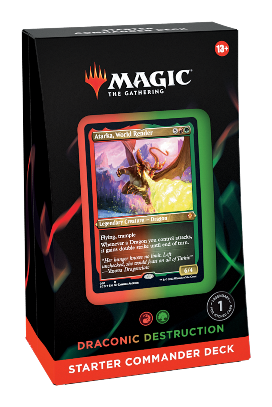 MTG Starter Commander Deck Draconic Destruction