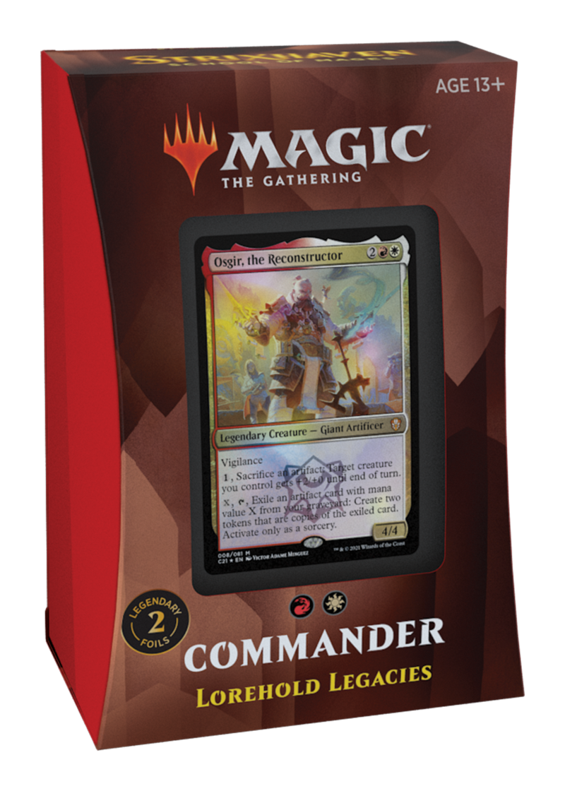 MTG - STRIXHAVEN - COMMANDER 2021 - LOREHOLD LEGACIES