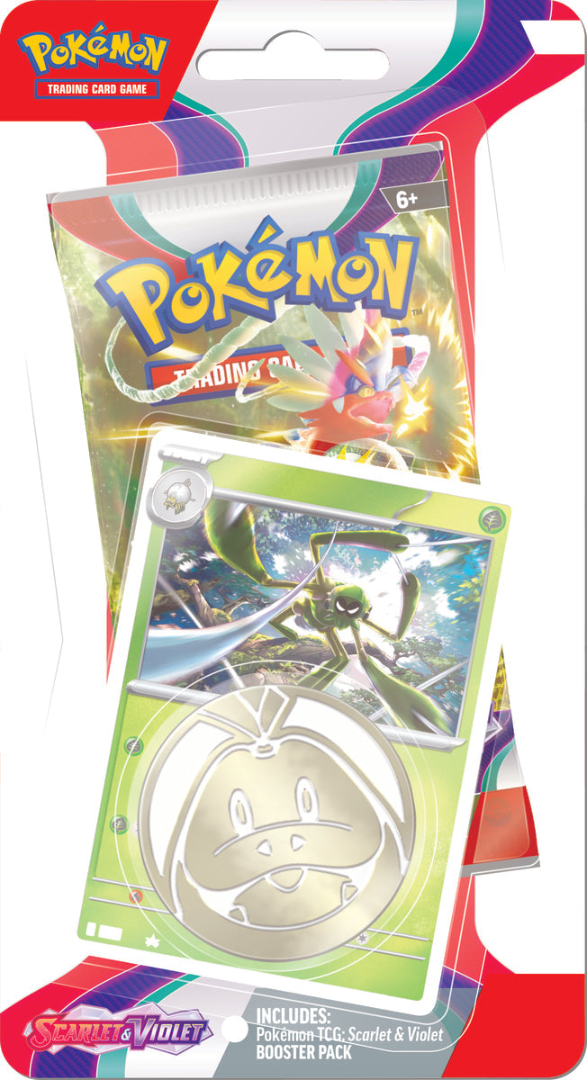 Pokemon SV1 Scarlet & Violet Checklane Blister Spidops