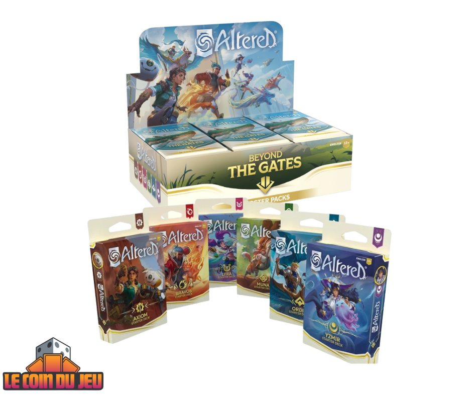 Altered TCG Au-Delà des Portes L'Ensemble Complet VERSION RETAIL