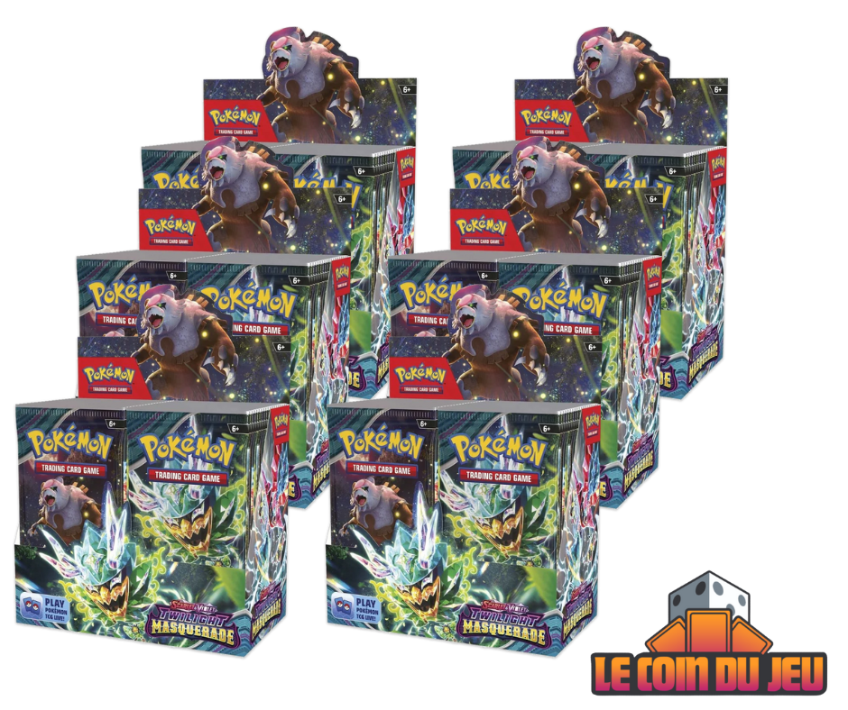 Pokemon SV6 Twilight Masquerade Booster Box Case of 6
