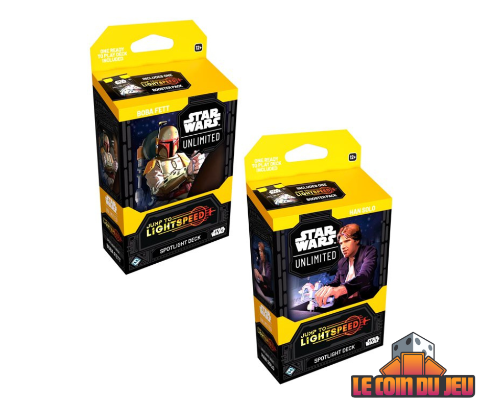 Star Wars: Unlimited: Jump to Lightspeed Spotlight Deck Set of 2 (EN) (2025-03-14)