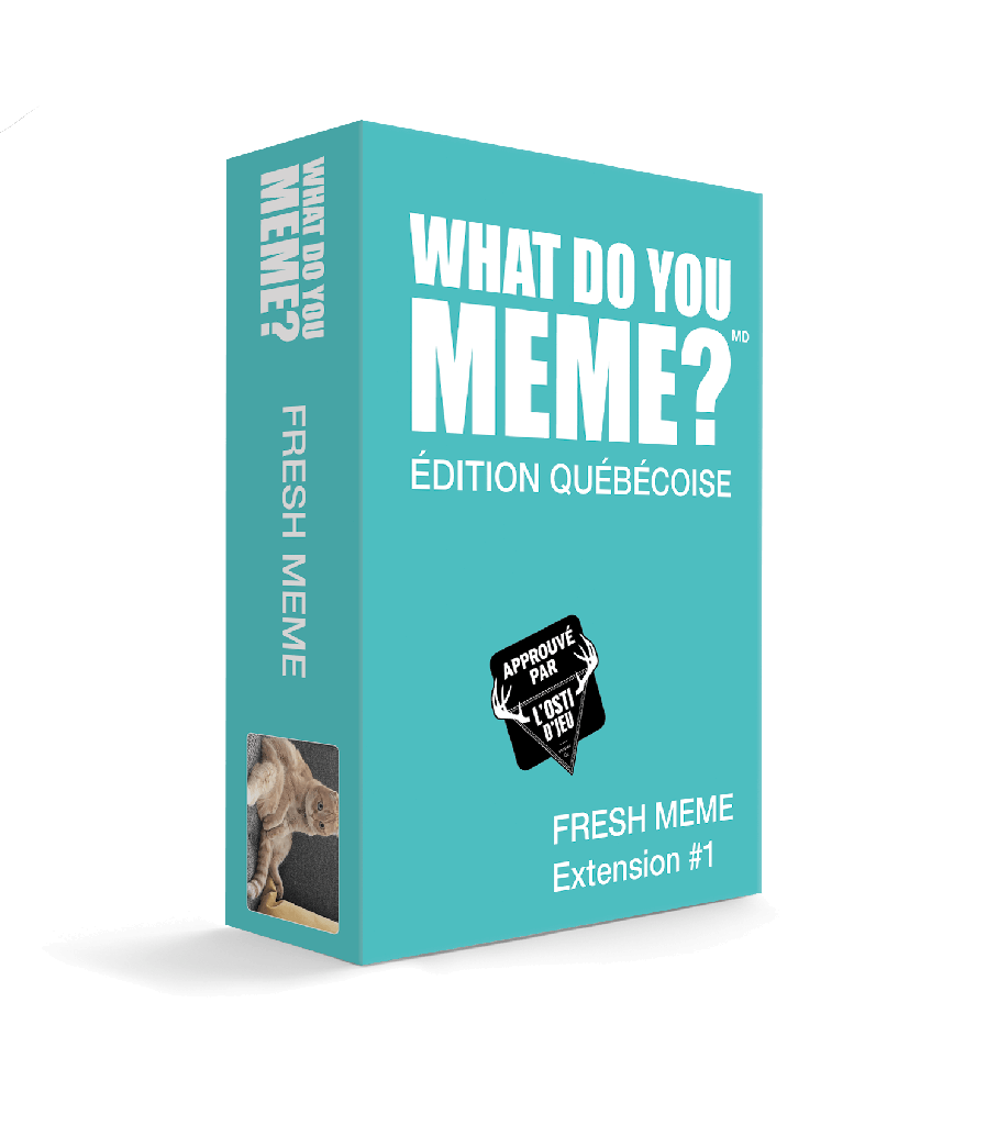 What Do You Meme ? Fresh Meme Extension #1 - Édition Québécoise - FR