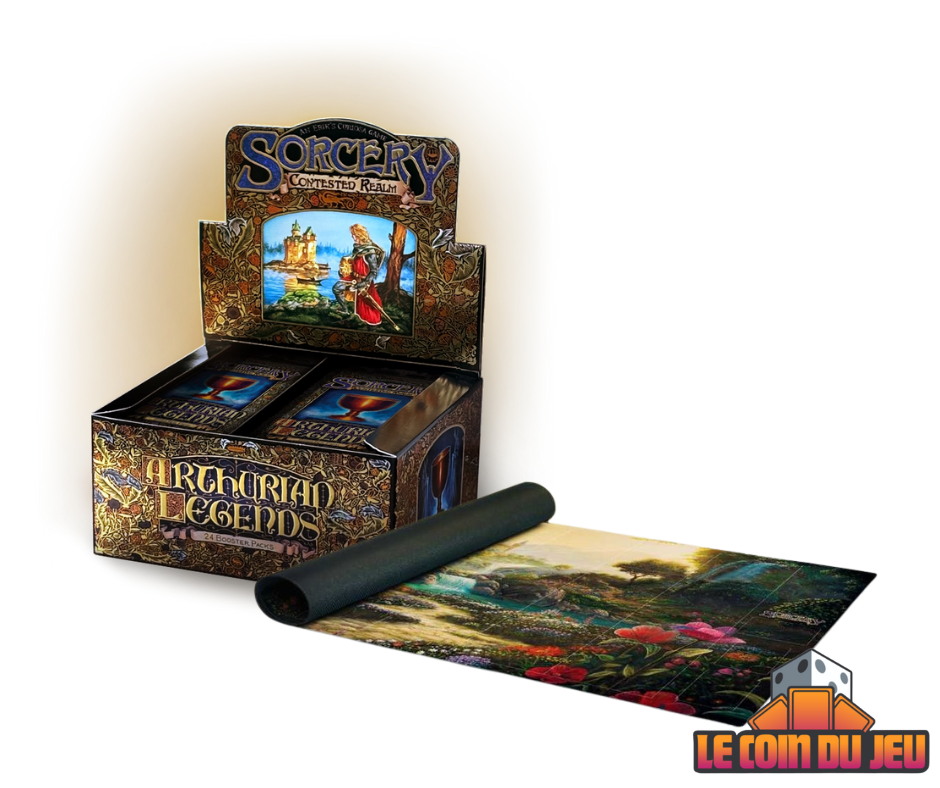 Sorcery: Arthurian Legends Booster Box + Valley of Delight Playmat