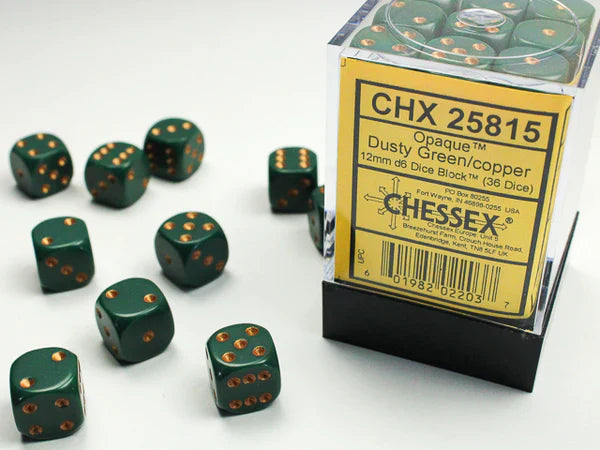 OPAQUE 36D6 DUSTY GREEN/COPPER 12MM