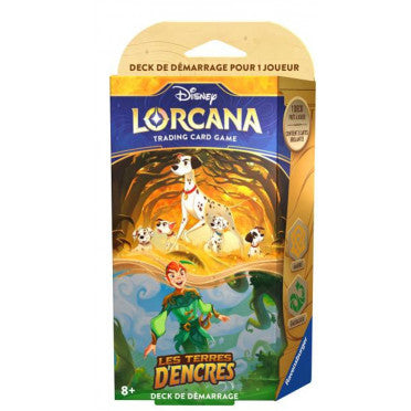 Disney Lorcana Les Terres D'Encres Deck de Démarrage Ambre & Emeraude (FR)
