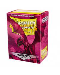 DRAGON SHIELD SLEEVES MATTE MAGENTA 100CT