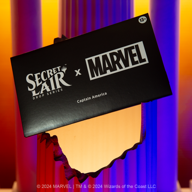 Secret Lair Marvel: Captain America Normal Edition
