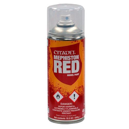 CITADEL - SPRAY PAINT : MEPHISTON RED (400ml) (CAN'T BE SHIPPED)