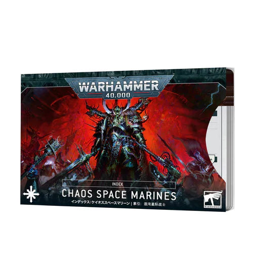 Index Cards: Chaos Space Marines (EN)