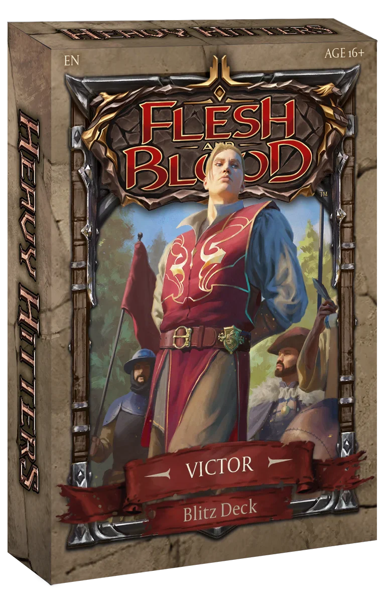 Flesh And Blood: Heavy Hitters Blitz Deck Hero Victor