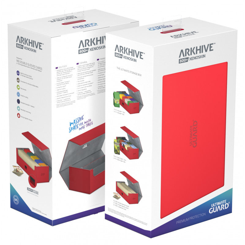 UG DECK CASE ARKHIVE 800+ RED