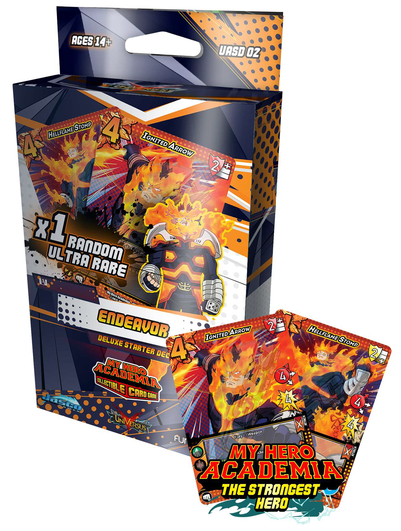 MHA CCG DELUXE STARTER DECK ENDEAVOR
