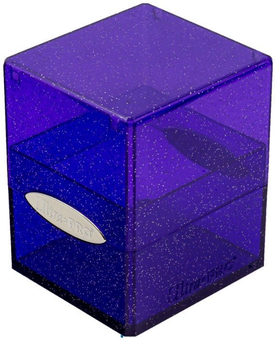 UP D-BOX SATIN CUBE GLITTER PURPLE