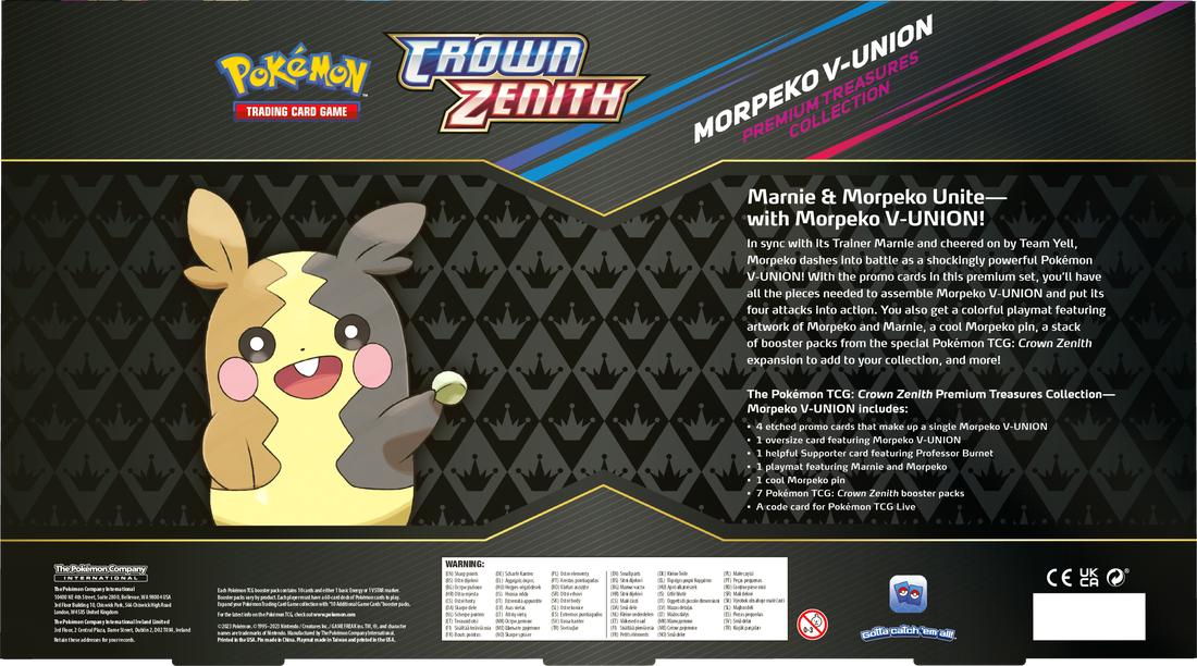 Pokemon Crown Zenith Premium Treasures Collection