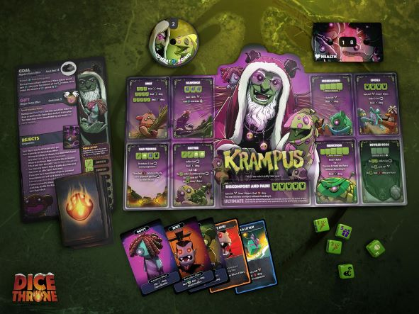 Dice Throne Santa vs Krampus (EN)