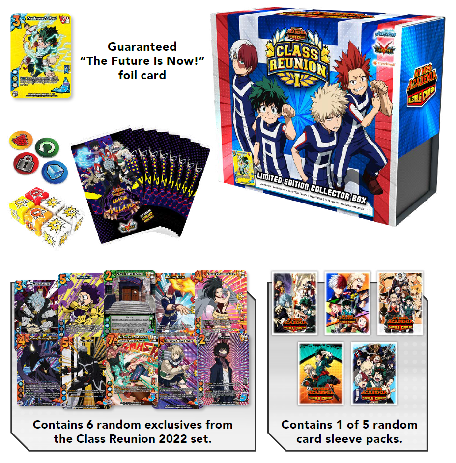 MY HERO ACADEMIA CCG CLASS REUNION DLX COLL BOX